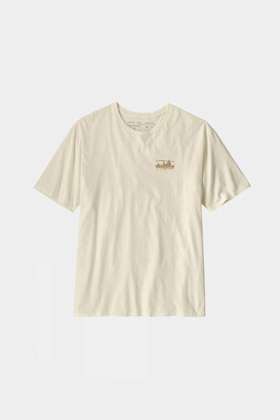 Patagonia 73 Skyline Organic T-Shirt Birch White-4