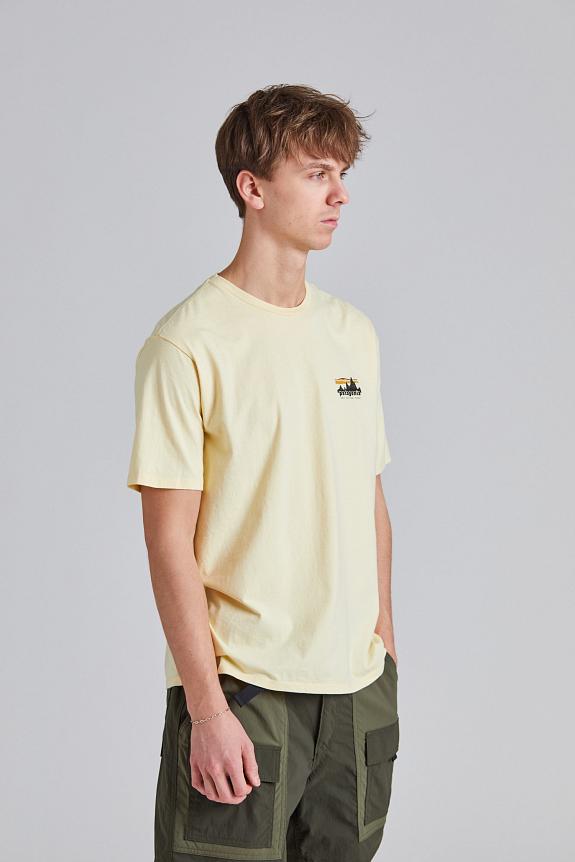 Patagonia 73 Skyline Organic T-Shirt Buttercup Yellow-2