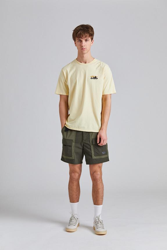 Patagonia 73 Skyline Organic T-Shirt Buttercup Yellow