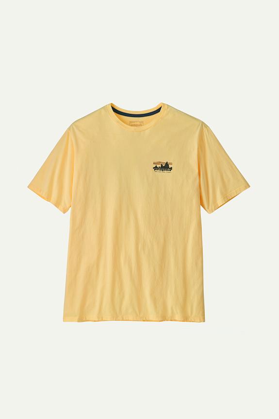 Patagonia 73 Skyline Organic T-Shirt Buttercup Yellow-4