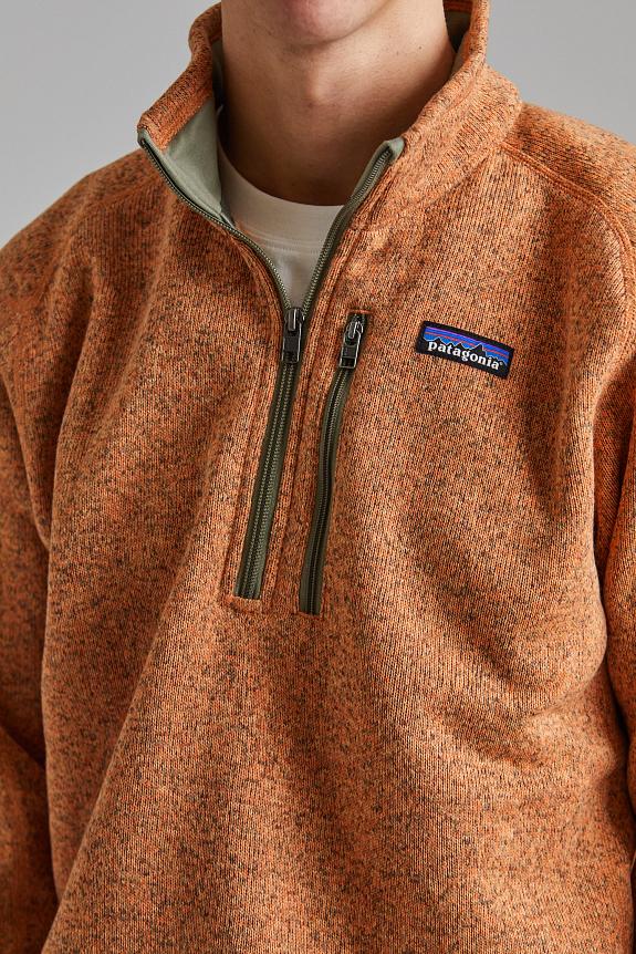 Patagonia Better Sweater 1/4 Zip Rock Melon-3