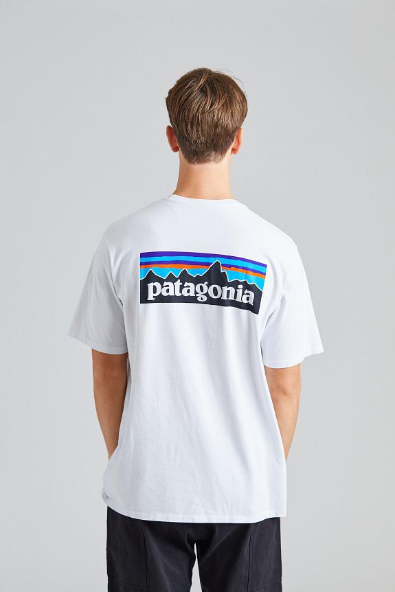 Patagonia P-6 Logo Responsibili-Tee White-1