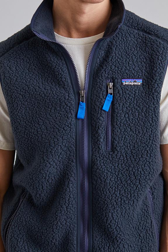 Patagonia Retro Pile Vest Pitch Blue-4