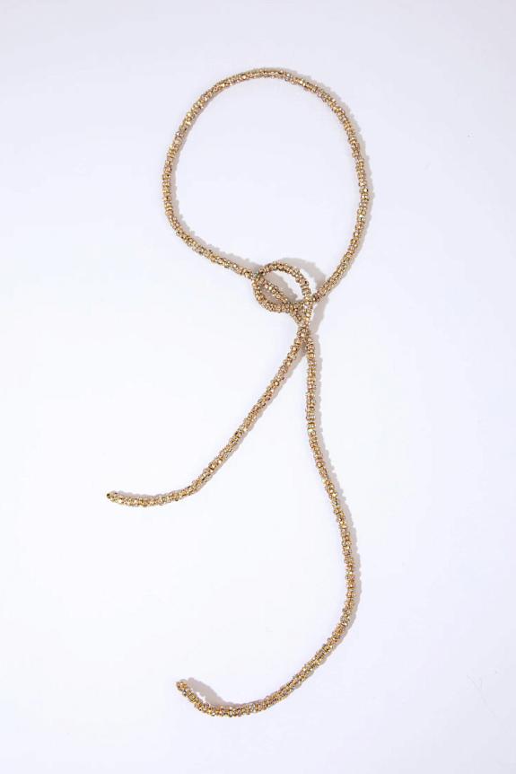 PEARL OCTOPUSS.Y Golden Skinny Serpent Chain