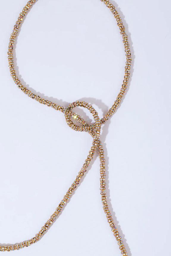 PEARL OCTOPUSS.Y Golden Skinny Serpent Chain-1