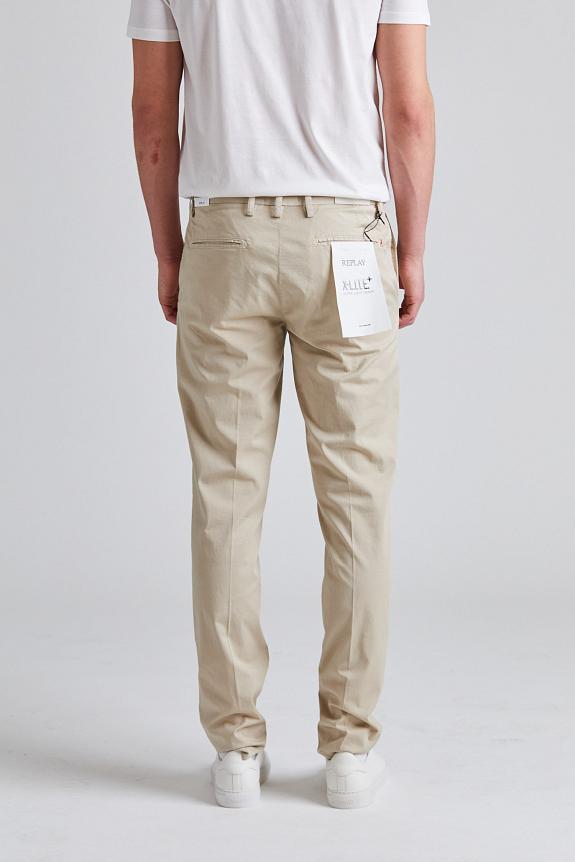 Replay Benni Stretch Bull Chinos Oatmeal-2