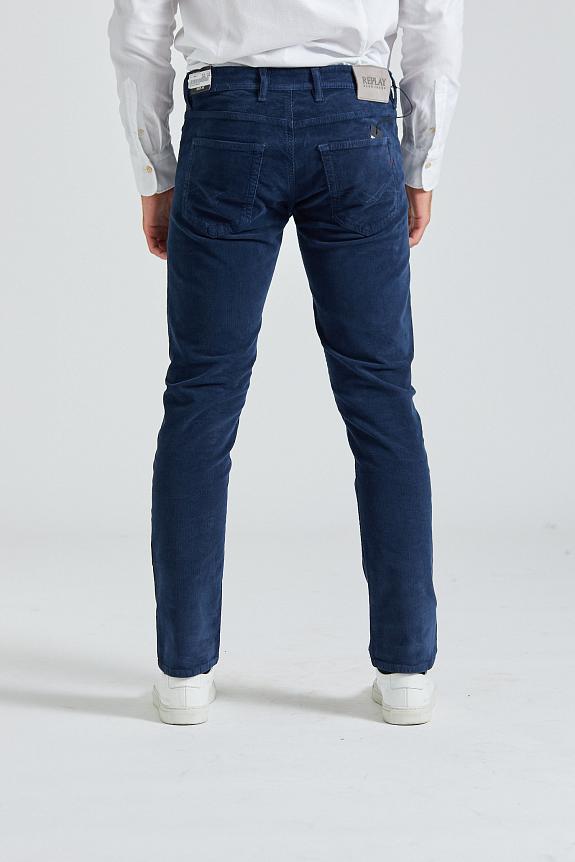 Replay Grover Hyperflex Corduroy Navy-3