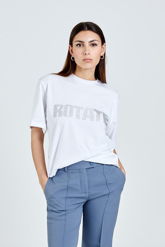 Jersey Straight T-Shirt Bright White