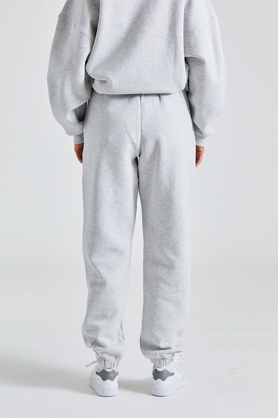 ROTATE Birger Christensen Sweatpants With Logo Light Grey Mel-2