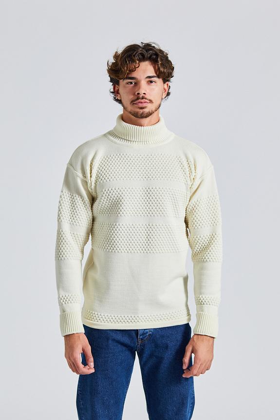 S.N.S. Herning Fisherman Sweater Natural White