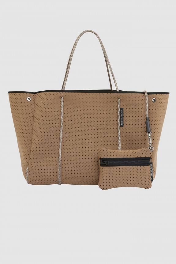 STATE OF ESCAPE Escape Tote Caramel-3