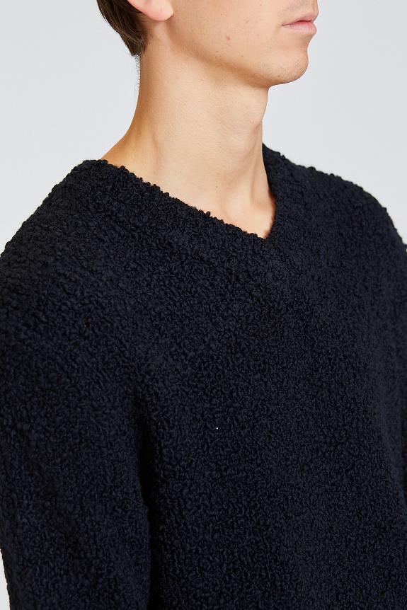 SUNFLOWER Aske Sweater Black-3