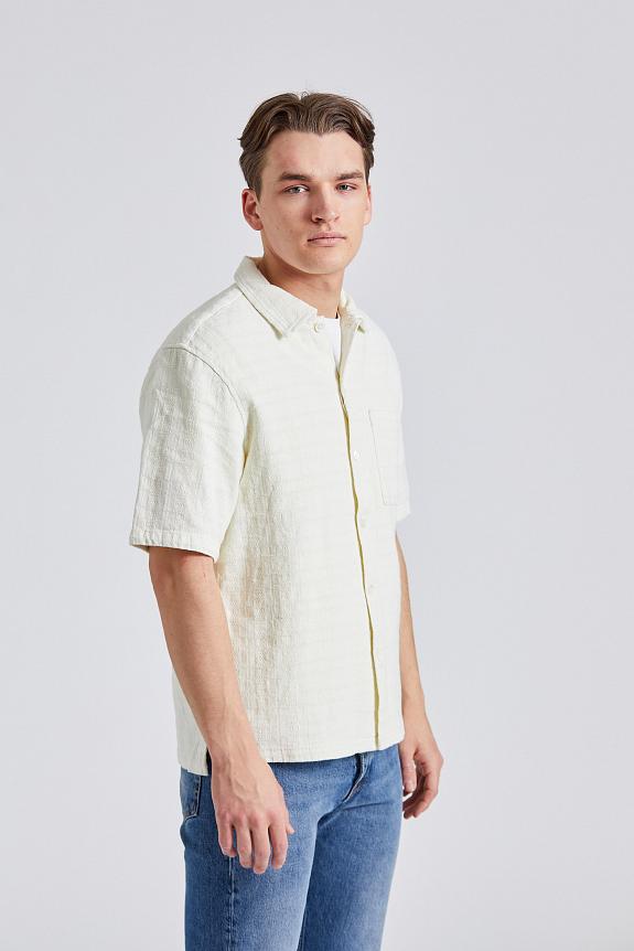 SUNFLOWER Spacey SS Shirt Off White-3