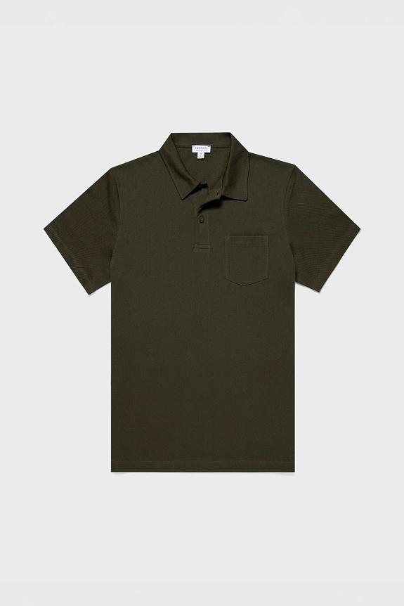 SUNSPEL Riviera Polo Pine Green-4