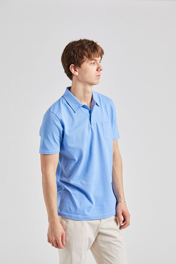 SUNSPEL Riviera Polo Shirt Cool Blue-1