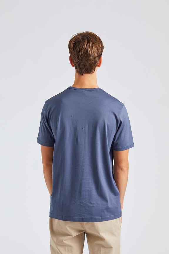 SUNSPEL SS Crew Neck T-Shirt Slate Blue-2