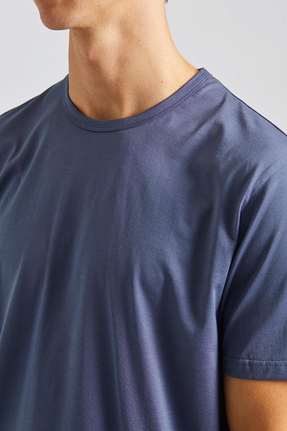 SUNSPEL SS Crew Neck T-Shirt Slate Blue-3