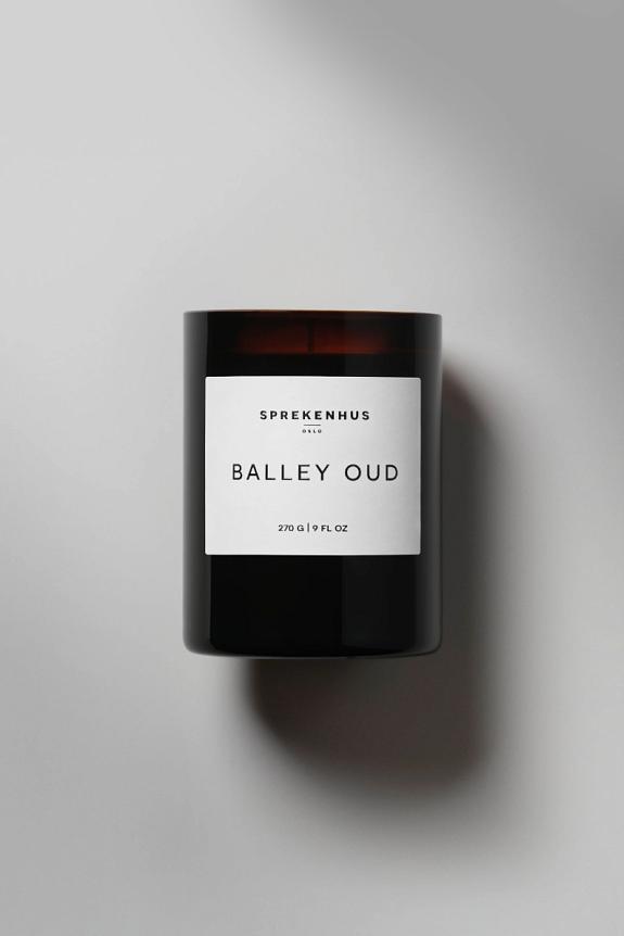 Sprekenhus Scented Candle 270g Balley Oud