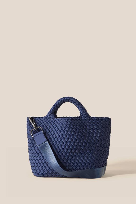 Naghedi St Barths Mini Tote Ink Blue