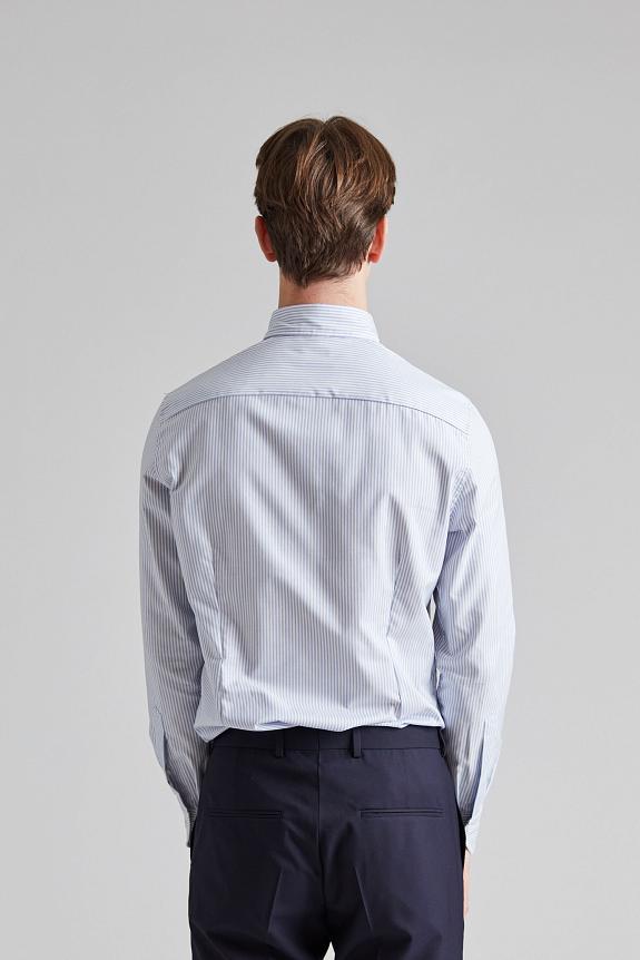 Stenströms Slimline Bluestripe Oxford BD-2