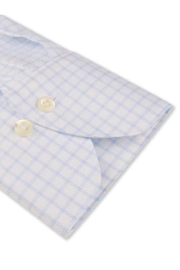 Stenströms Slimline Light Blue Check-2