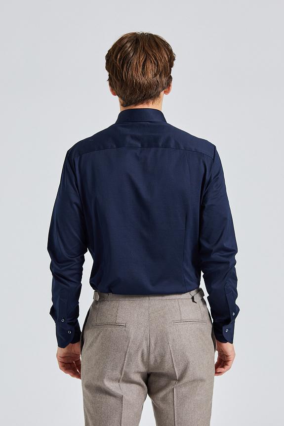 Stenströms Blå Jerseyskjorte Slim-1