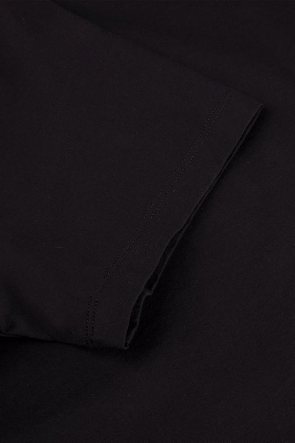 Stenströms Mercerized Cotton Polo Shirt Black-9
