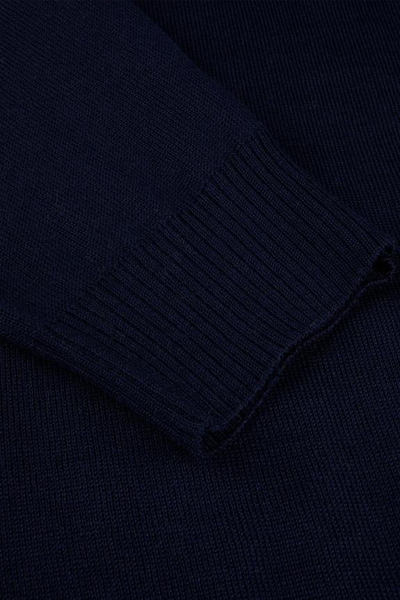 Stenströms Merino Polo Shirt Navy-6