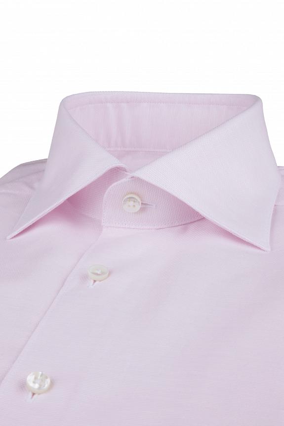 Stenströms Slimline Cotton Linen Shirt Pink-1