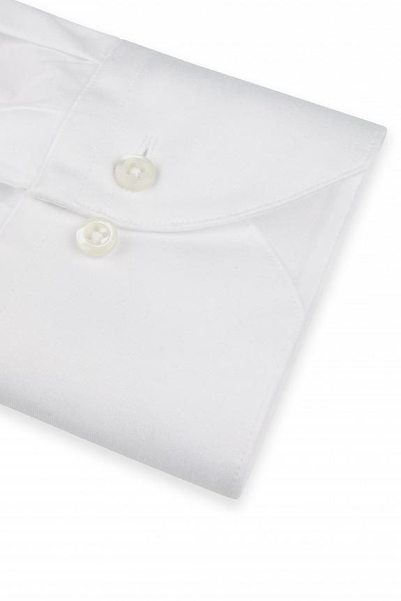 Stenströms Slimline Jersey Shirt White-2