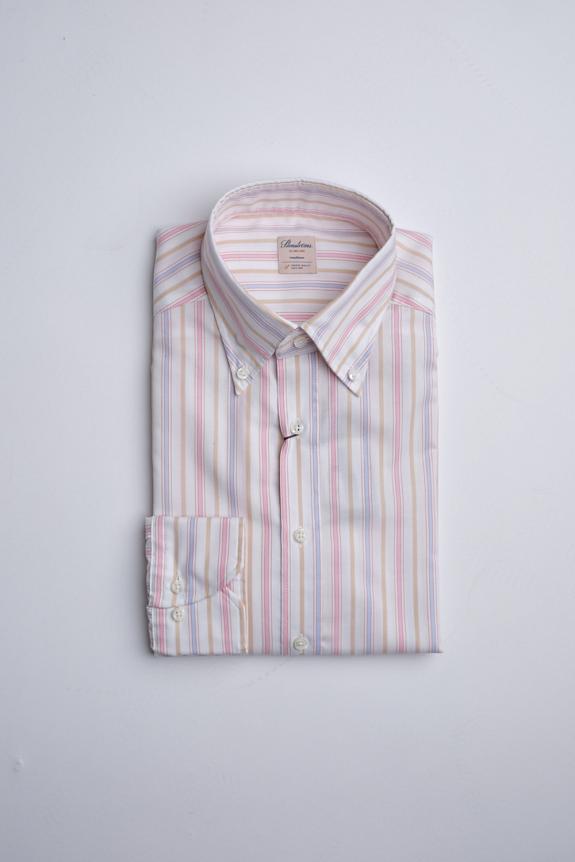Stenströms Slimline Pink, Blue and Beige Stripe
