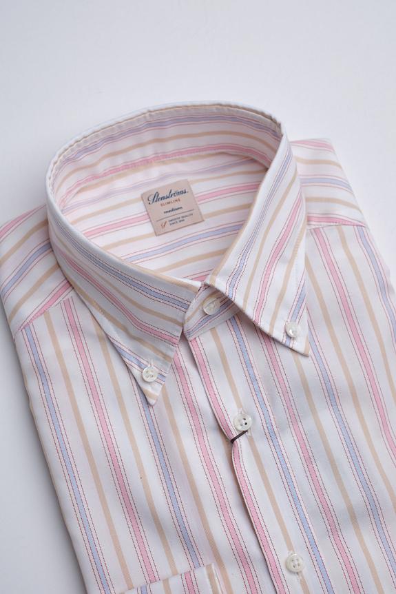 Stenströms Slimline Pink, Blue and Beige Stripe-1