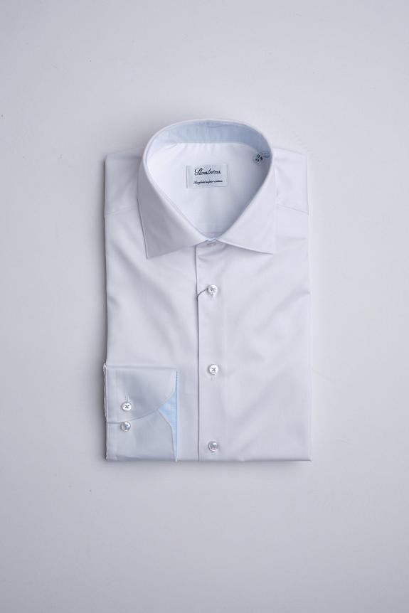 Stenströms Fitted Body White with Lit Blue Contrast