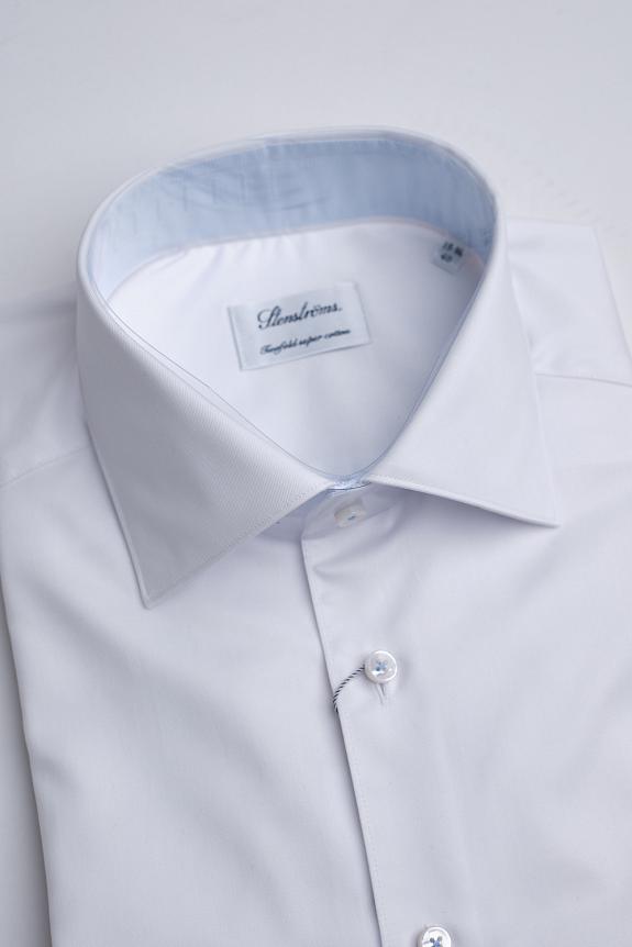 Stenströms Fitted Body White with Lit Blue Contrast-1