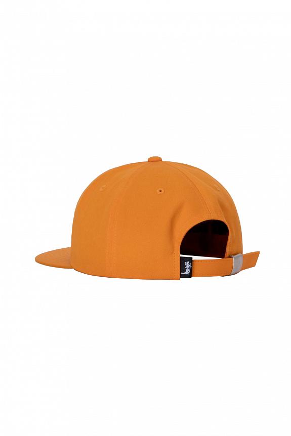 Stüssy Basic Strapback Cap Orange