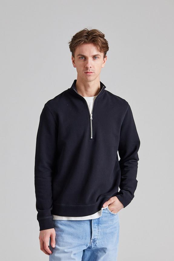 SUNSPEL Half Zip Sweatshirt Black
