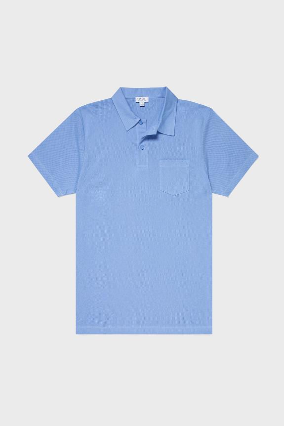 SUNSPEL Riviera Polo Shirt Cool Blue-4