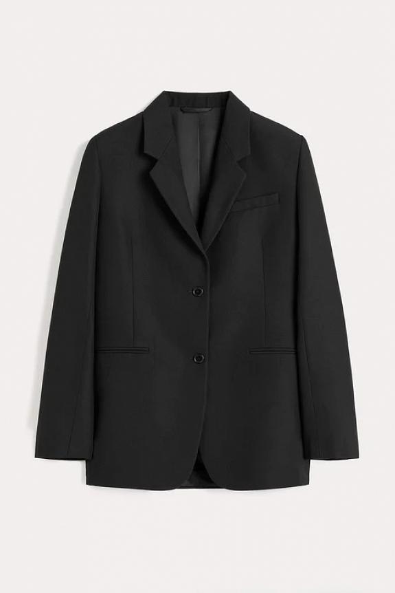 Toteme Tailored Suit Jacket Black-5