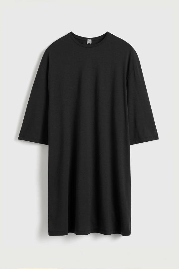 Toteme_Relaxed_tee_dress_black