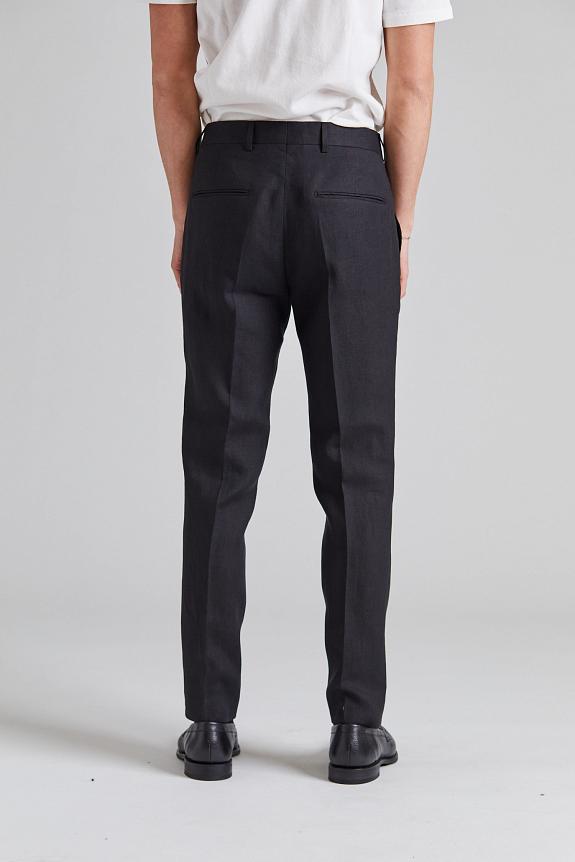 Tiger of Sweden Tenuta Linen Trouser Black-4