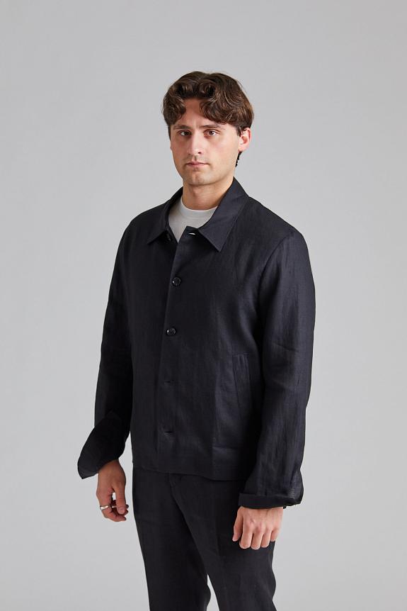 Tiger of Sweden Barnaby Shirt Jacket Black-3
