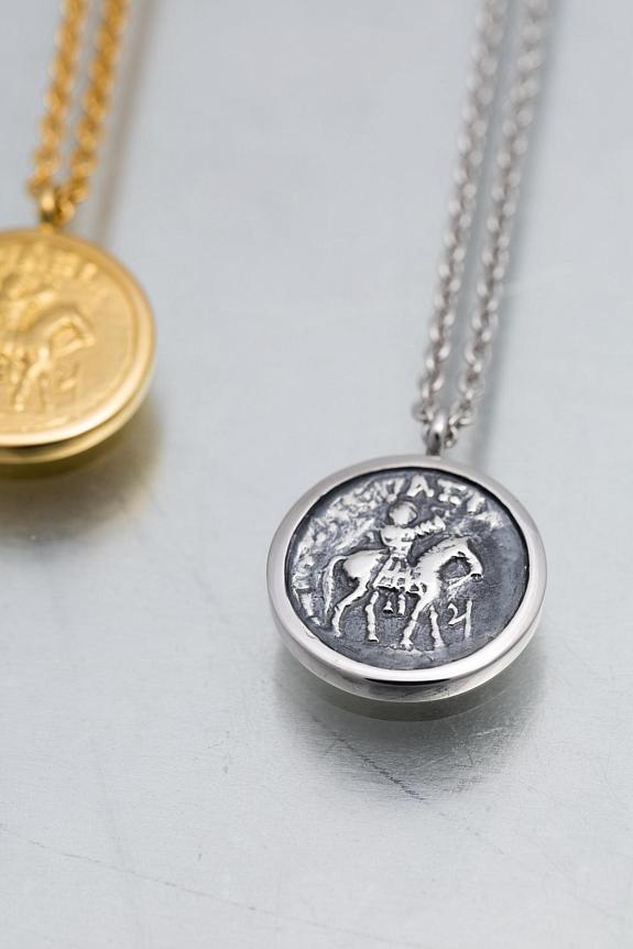 Tom Wood Coin Pendant Horse 20,5 inch-1