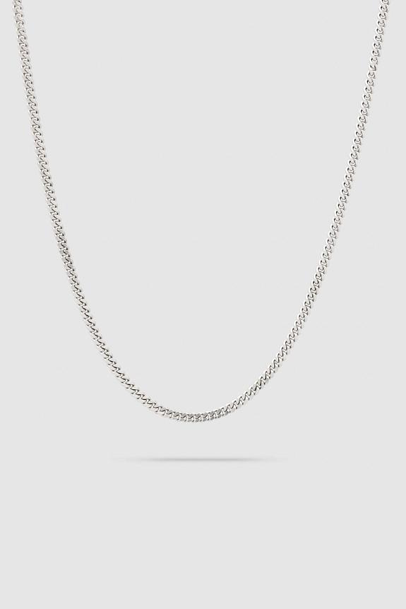 Tom Wood Curb Chain Medium 20,5 Inch Silver