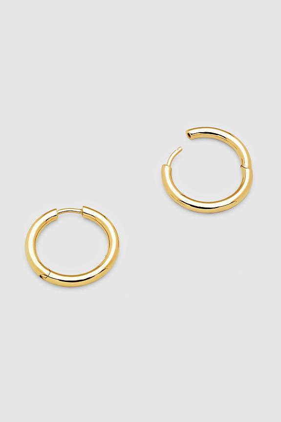 Tom Wood Classic Hoop Medium Gold