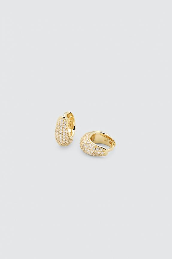Tom Wood Ice Huggie Pave Gold