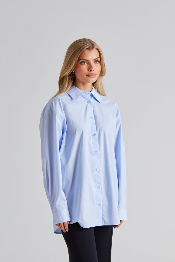 Toteme Classic Tumbled Shirt Sky-2