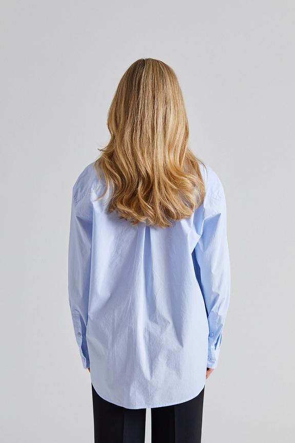 Toteme Classic Tumbled Shirt Sky-1