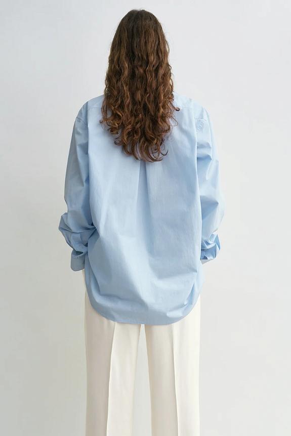 Toteme Classic Tumbled Shirt Sky-2