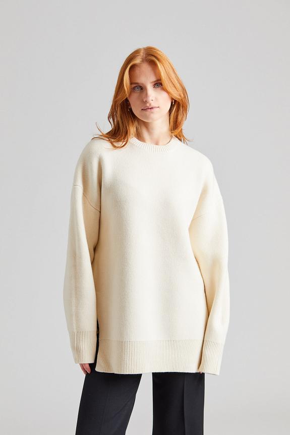 Toteme Double-knit Pullover Snow