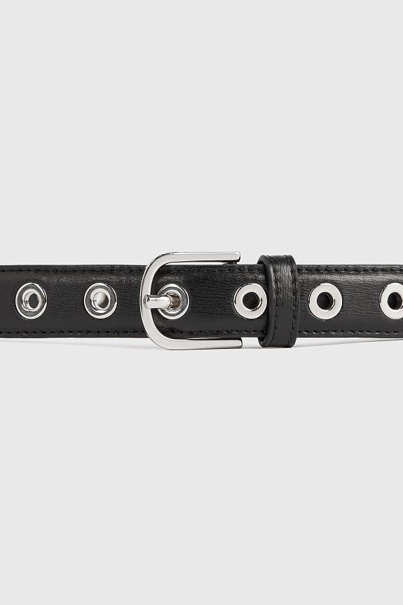 Toteme Eyelet Belt Black